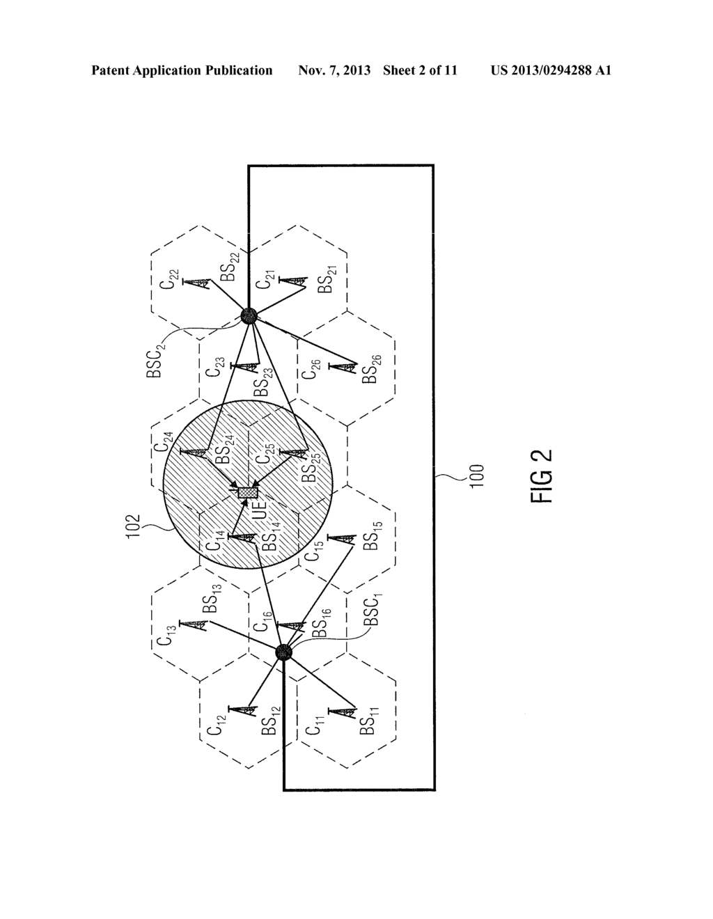 METHOD FOR COORDINATED MULTIPOINT (COMP) TRANSMISSION/RECEPTION IN     WIRELESS COMMUNICATION NETWORKS WITH RECONFIGURATION CAPABILITY - diagram, schematic, and image 03