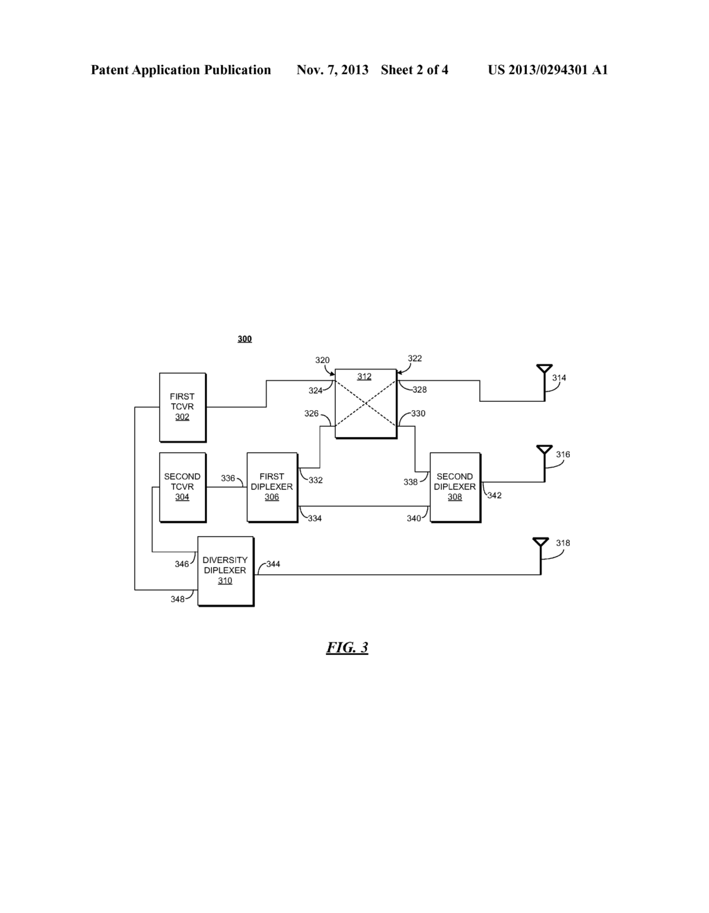 ANTENNA ARRANGEMENT AND MOBILE COMMUNICATION DEVICE USING SAME - diagram, schematic, and image 03