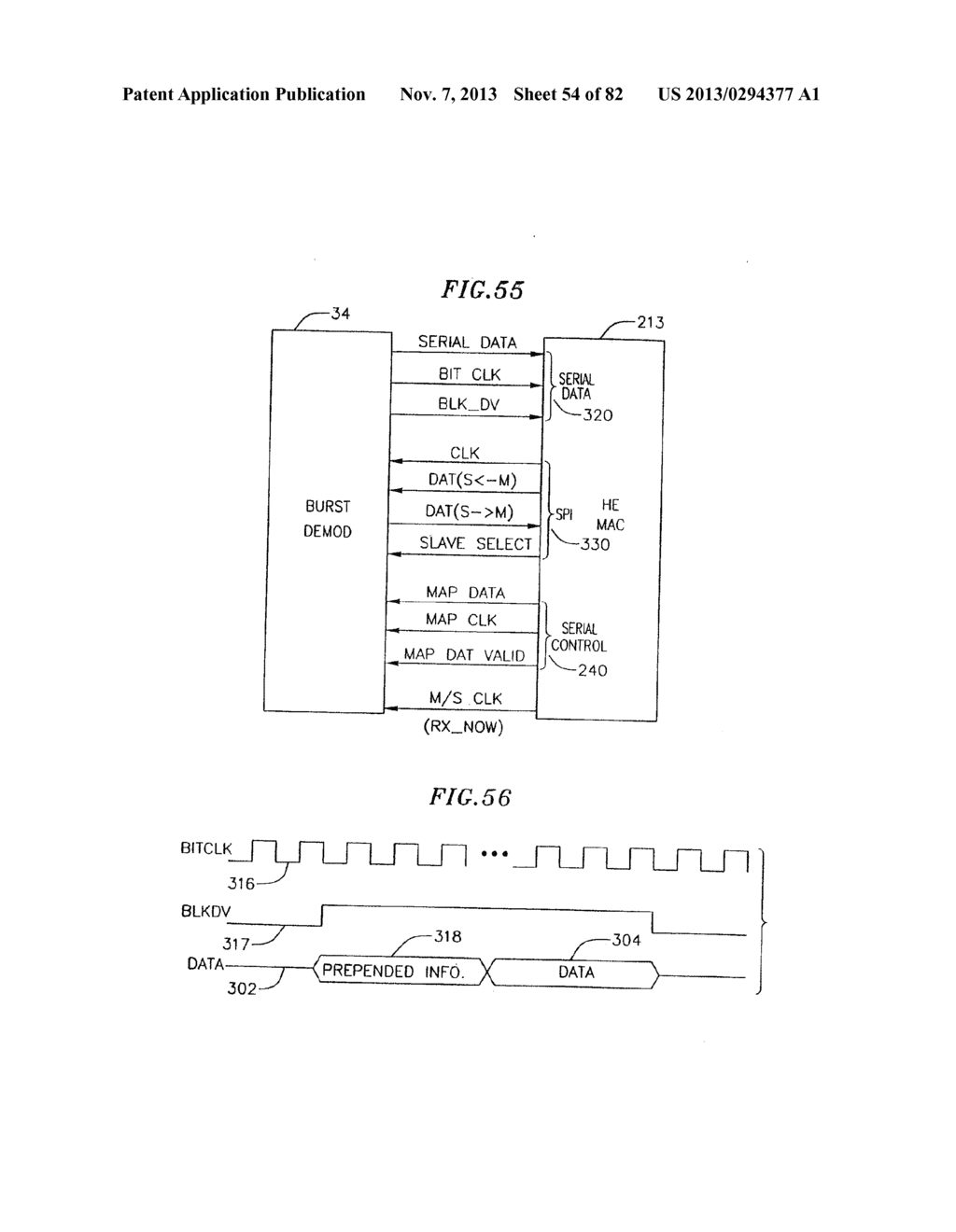 Robust Techniques for Upstream Communication Between Subscriber Stations     and a Base Station - diagram, schematic, and image 55