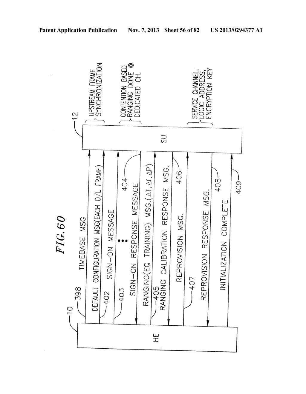 Robust Techniques for Upstream Communication Between Subscriber Stations     and a Base Station - diagram, schematic, and image 57