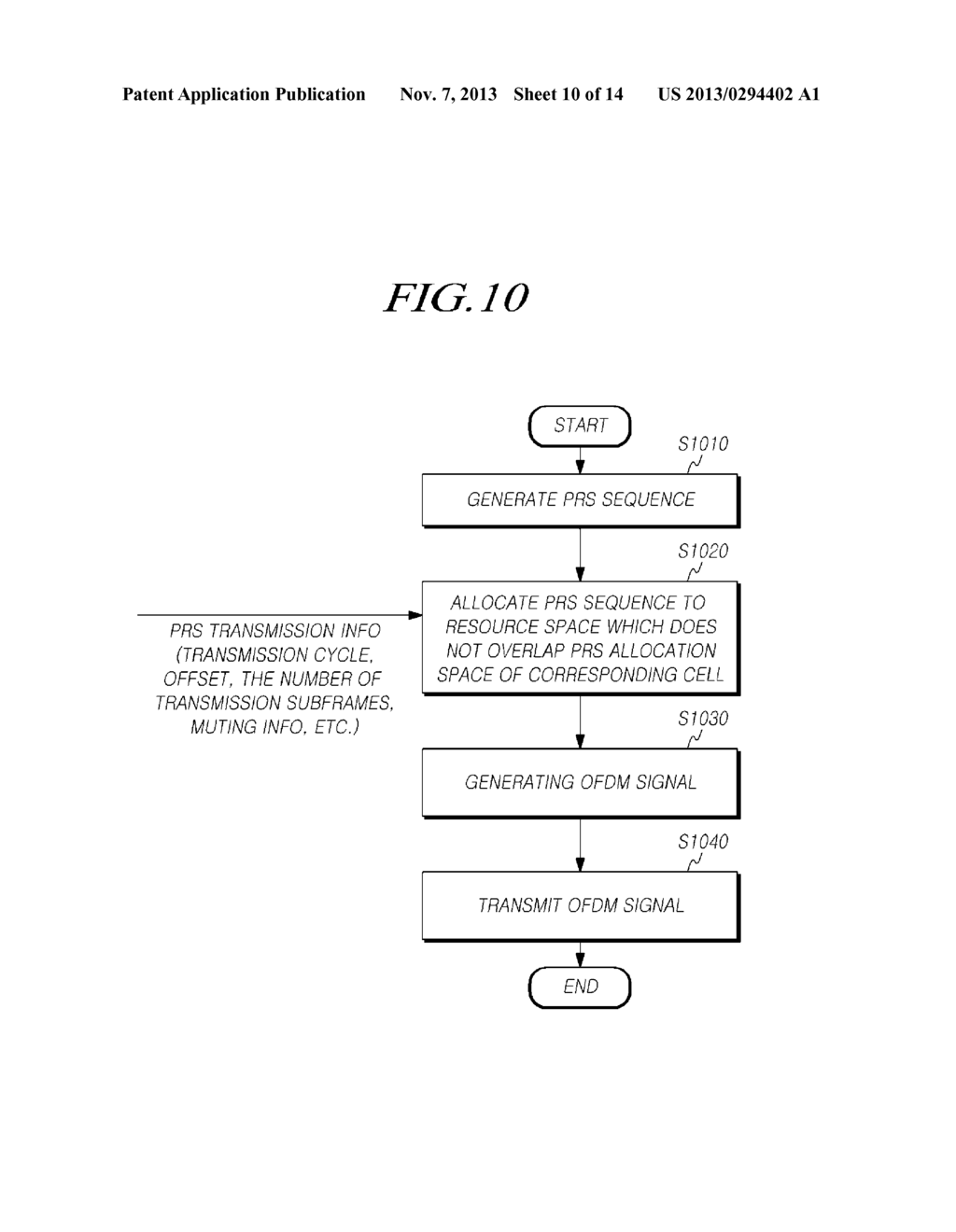 METHOD AND DEVICE FOR TRANSMITTING/RECEIVING POSITIONING REFERENCE SIGNAL     IN HETEROGENEOUS COMMUNICATION SYSTEM - diagram, schematic, and image 11