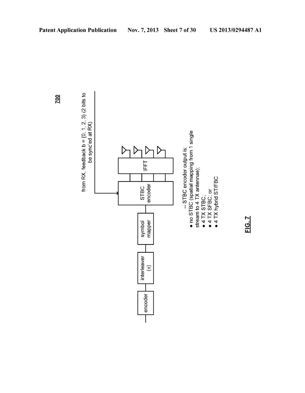 WIRELESS COMMUNICATION DEVICE WITH CONFIGURABLE SPATIAL TIME-FREQUENCY     CODING AND METHODS FOR USE THEREWITH - diagram, schematic, and image 08