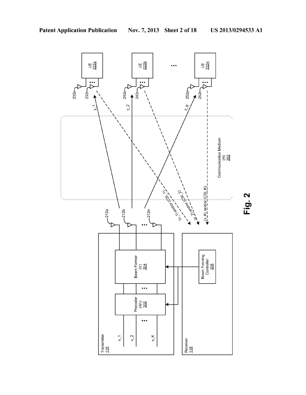 Method and system for communicating feedback information in a multiple     user multiple input multiple output (MU-MIMO) communication system - diagram, schematic, and image 03