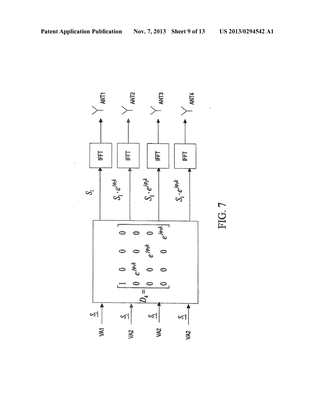 TRANSMIT METHODS WITH DELAY DIVERSITY AND SPACE-FREQUENCY DIVERSITY - diagram, schematic, and image 10