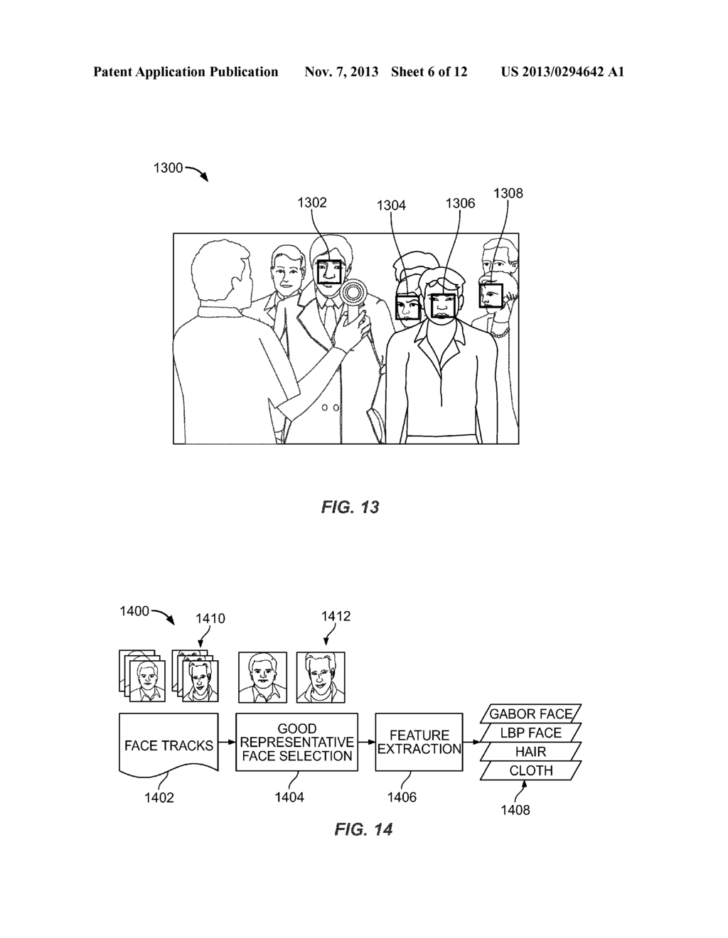 AUGMENTING VIDEO WITH FACIAL RECOGNITION - diagram, schematic, and image 07