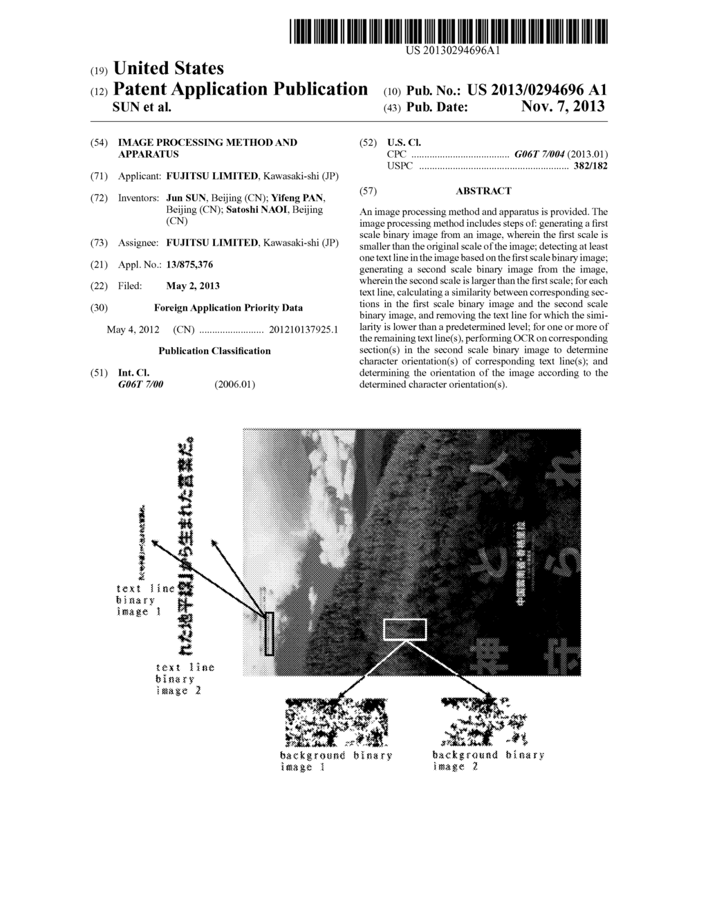 IMAGE PROCESSING METHOD AND APPARATUS - diagram, schematic, and image 01