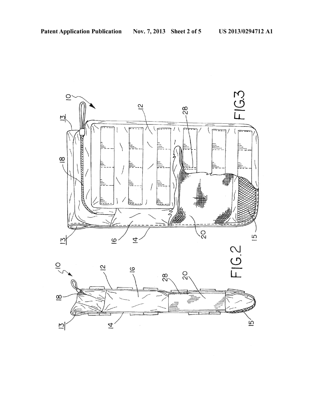 Ammunition magazine pouch - diagram, schematic, and image 03