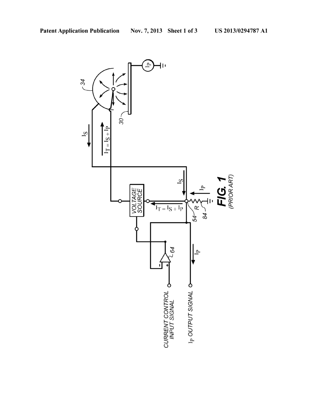 EFFICIENCY OF A CORONA CHARGER - diagram, schematic, and image 02