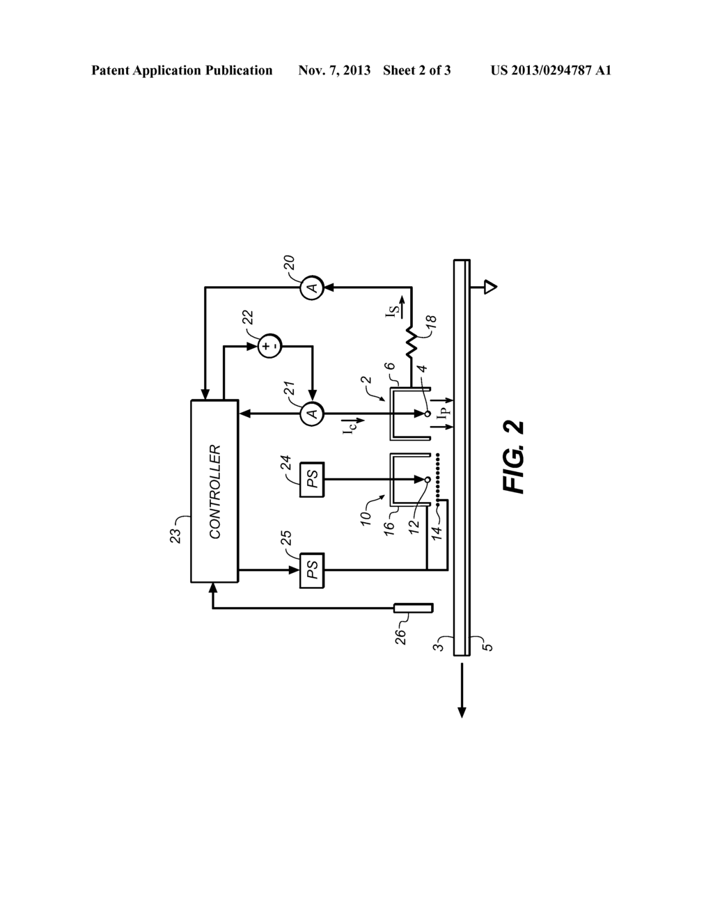 EFFICIENCY OF A CORONA CHARGER - diagram, schematic, and image 03