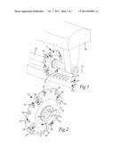 Milling tool as well as set of milling inserts of a milling tool diagram and image