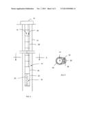 Production Tubing and Pump Driver Control Lines Combination for Suspending     Progressive Cavity Pump and Pump Driver in a Production Assembly diagram and image