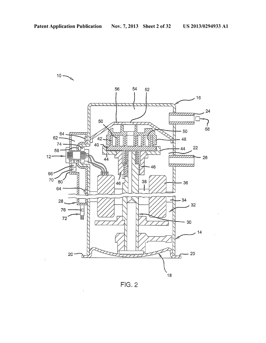 COMPRESSOR DIAGNOSTIC AND PROTECTION SYSTEM AND METHOD - diagram, schematic, and image 03