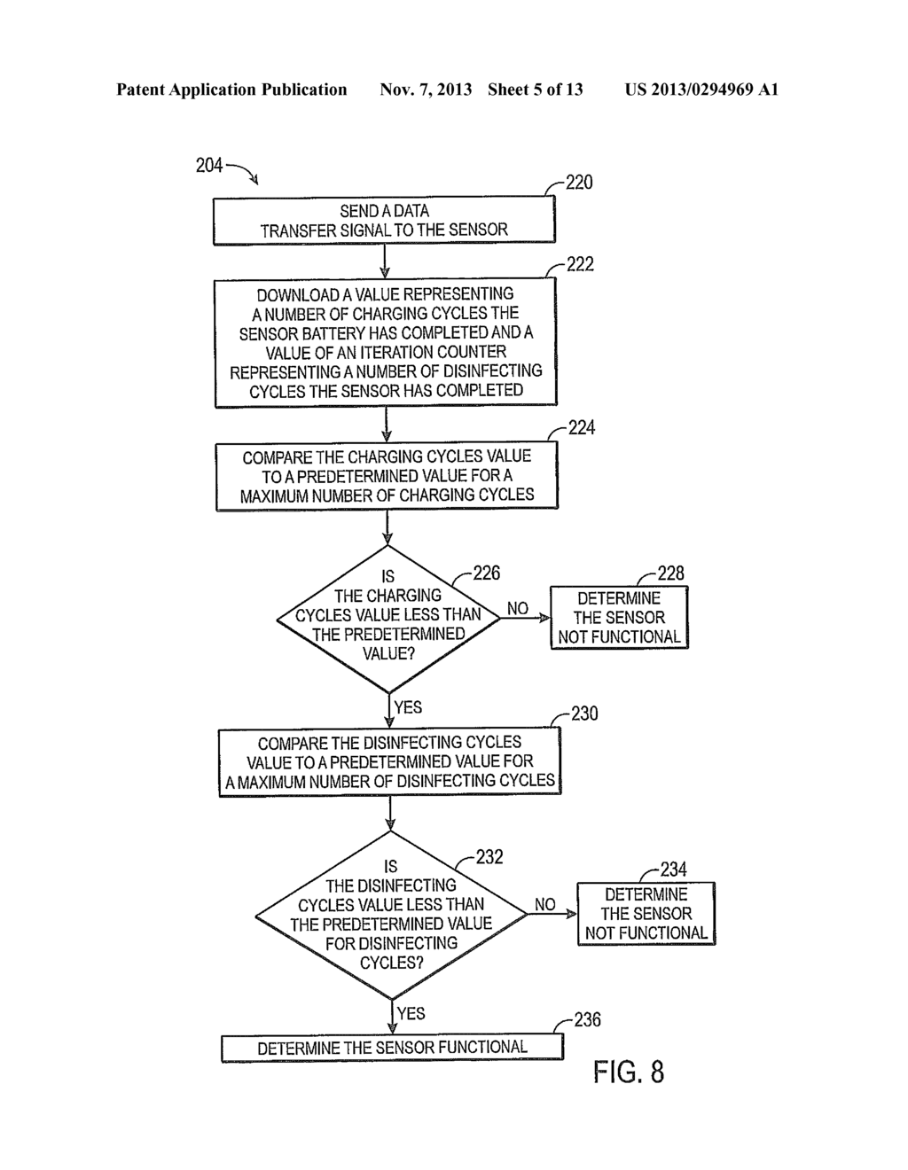 Wireless, Reusable, Rechargeable Medical Sensors and System for Recharging     and Disinfecting the Same - diagram, schematic, and image 06