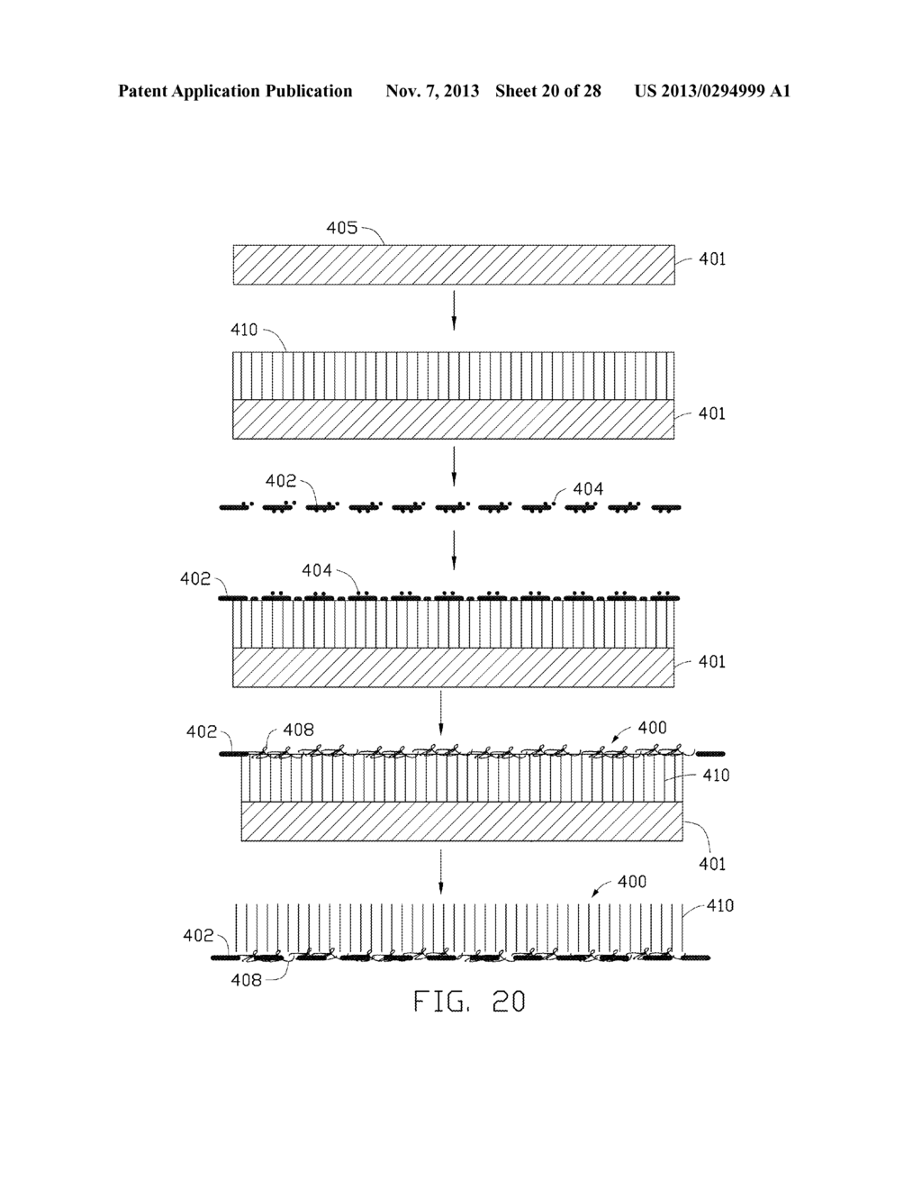 METHOD FOR MAKING CARBON NANOTUBE STRUCTURE - diagram, schematic, and image 21