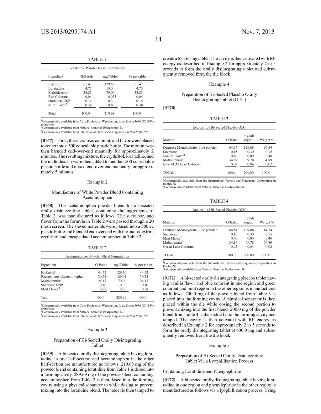 TABLET COMPRISING A FIRST AND SECOND REGION - diagram, schematic, and image 39