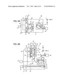 METHOD OF MOLDING, PROCESS FOR PRODUCING LENS, MOLDING APPARATUS, PROCESS     FOR PRODUCING STAMPER, MASTER PRODUCTION APPARATUS, STAMPER PRODUCTION     SYSTEM, AND STAMPER PRODUCTION APPARATUS diagram and image