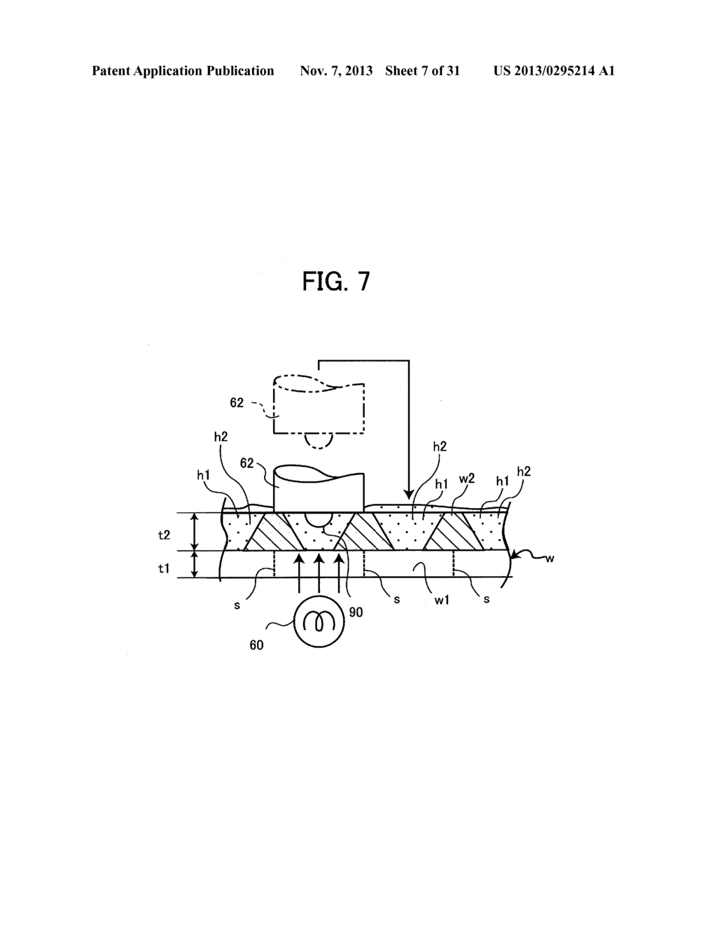 METHOD OF MOLDING, PROCESS FOR PRODUCING LENS, MOLDING APPARATUS, PROCESS     FOR PRODUCING STAMPER, MASTER PRODUCTION APPARATUS, STAMPER PRODUCTION     SYSTEM, AND STAMPER PRODUCTION APPARATUS - diagram, schematic, and image 08