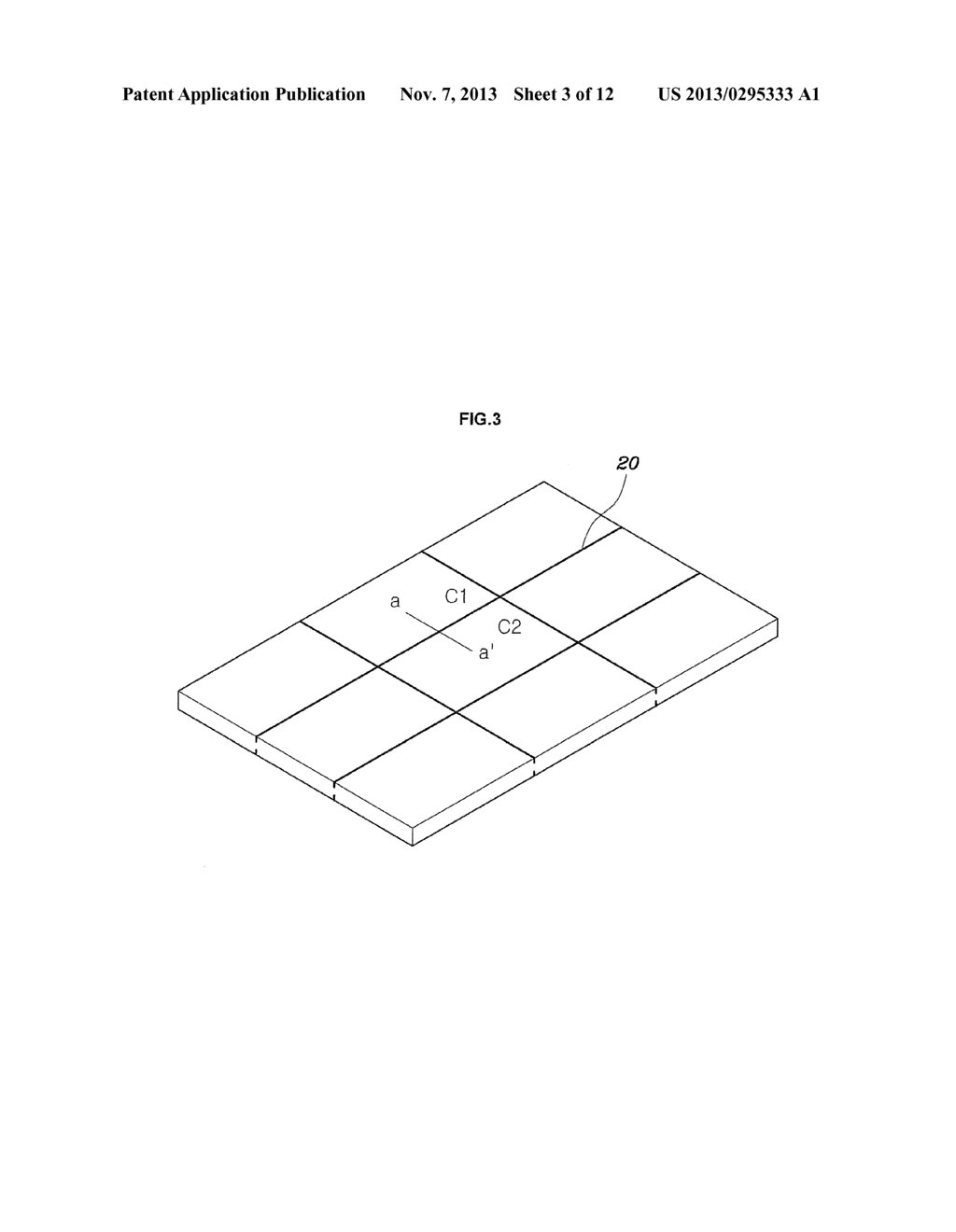 TEMPERED GLASS SHEET FOR A TOUCH PANEL, AND METHOD FOR MANUFACTURING SAME - diagram, schematic, and image 04