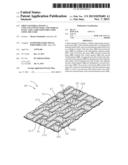 SHEET MATERIAL HAVING A CONCAVE-CONVEX PART, AND VEHICLE PANEL AND     LAMINATED STRUCTURE USING THE SAME diagram and image