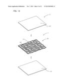 SHEET MATERIAL HAVING A CONCAVE-CONVEX PART, AND VEHICLE PANEL AND     LAMINATED STRUCTURE USING THE SAME diagram and image