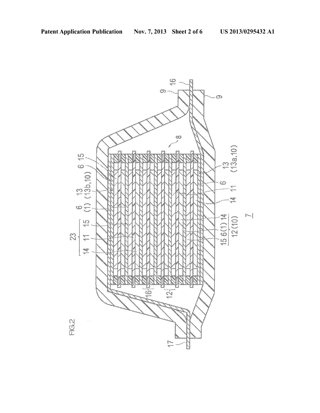 LAMINATED ELECTRICALLY CONDUCTIVE SHEET, PRODUCING METHOD THEREOF, CURRENT     COLLECTOR, AND BIPOLAR BATTERY - diagram, schematic, and image 03