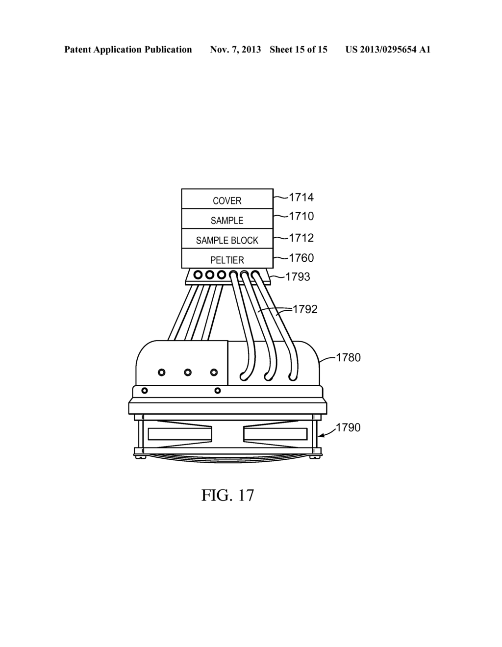 Cooling in a Thermal Cycler Using Heat Pipes - diagram, schematic, and image 16