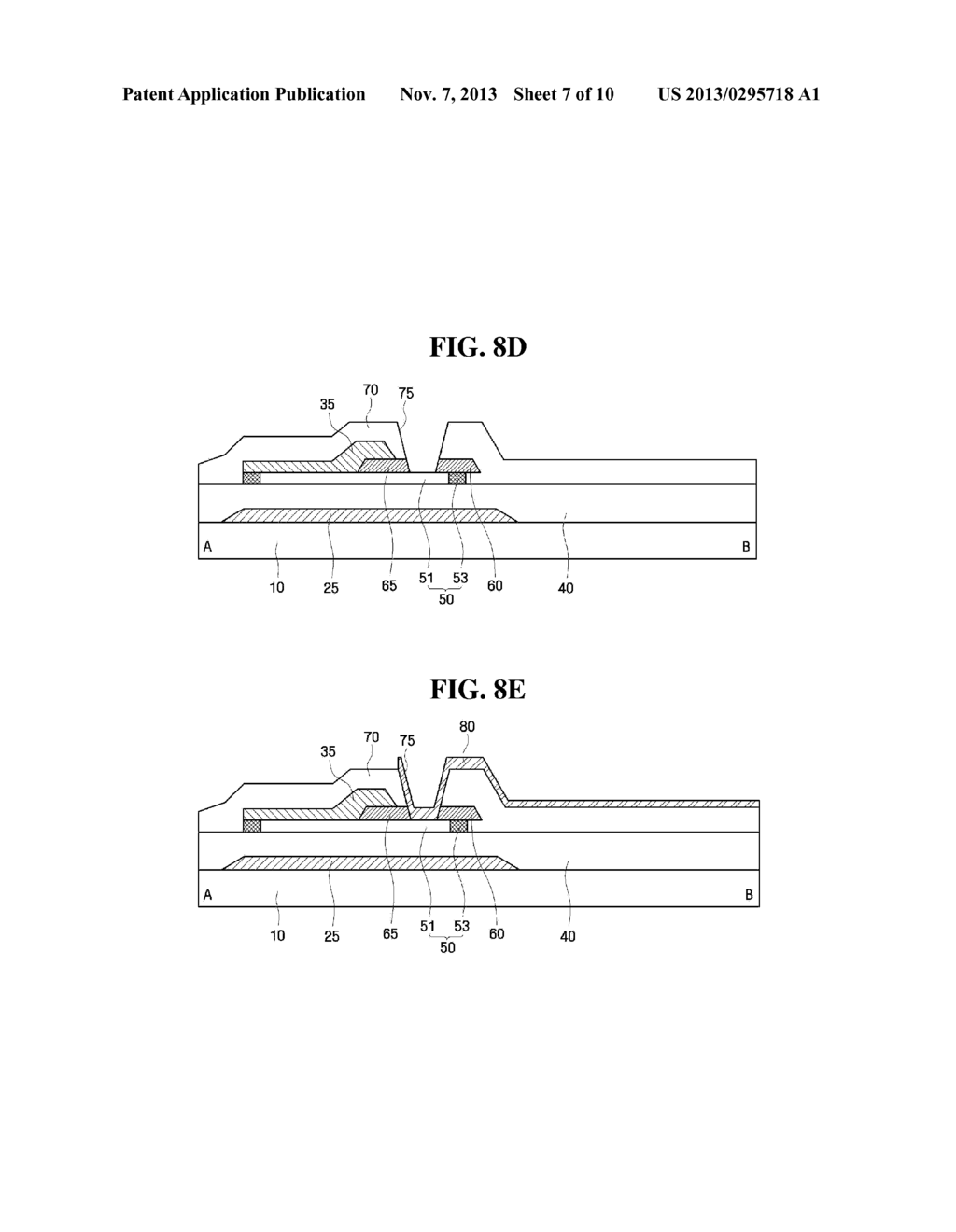 THIN-FILM TRANSISTOR, METHOD OF FABRICATING THE THIN-FILM TRANSISTOR, AND     DISPLAY SUBSTRATE USING THE THIN-FILM TRANSISTOR - diagram, schematic, and image 08