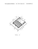 CARD SOCKET WITH HEAT SINK diagram and image