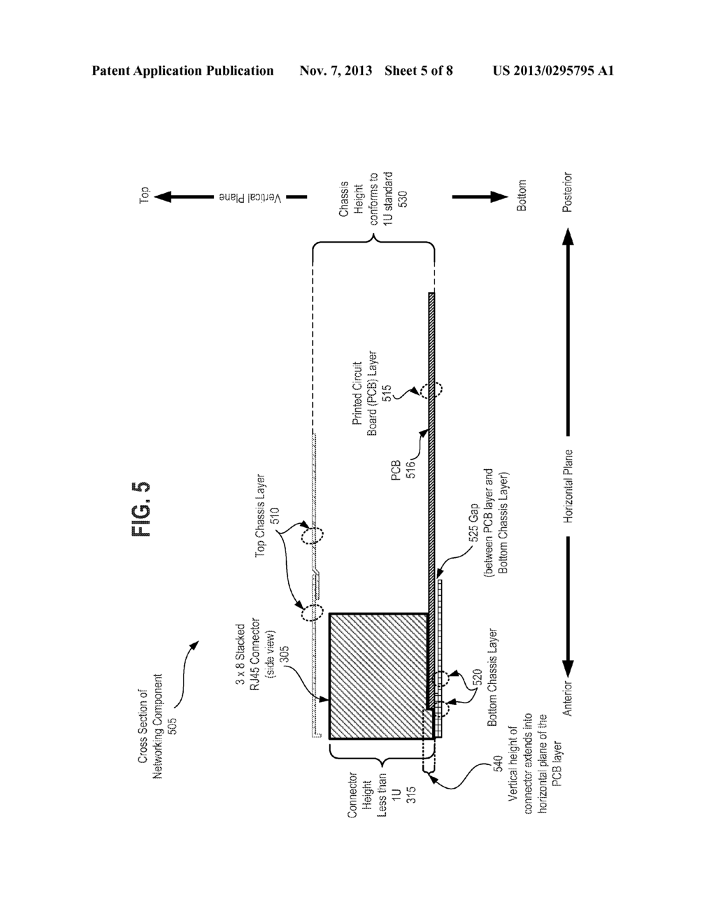 3 X 8 STACKED RJ45 CONNECTOR WITH INTEGRATED LEDS OPTION FOR 1U PRODUCT     FORM FACTOR - diagram, schematic, and image 06