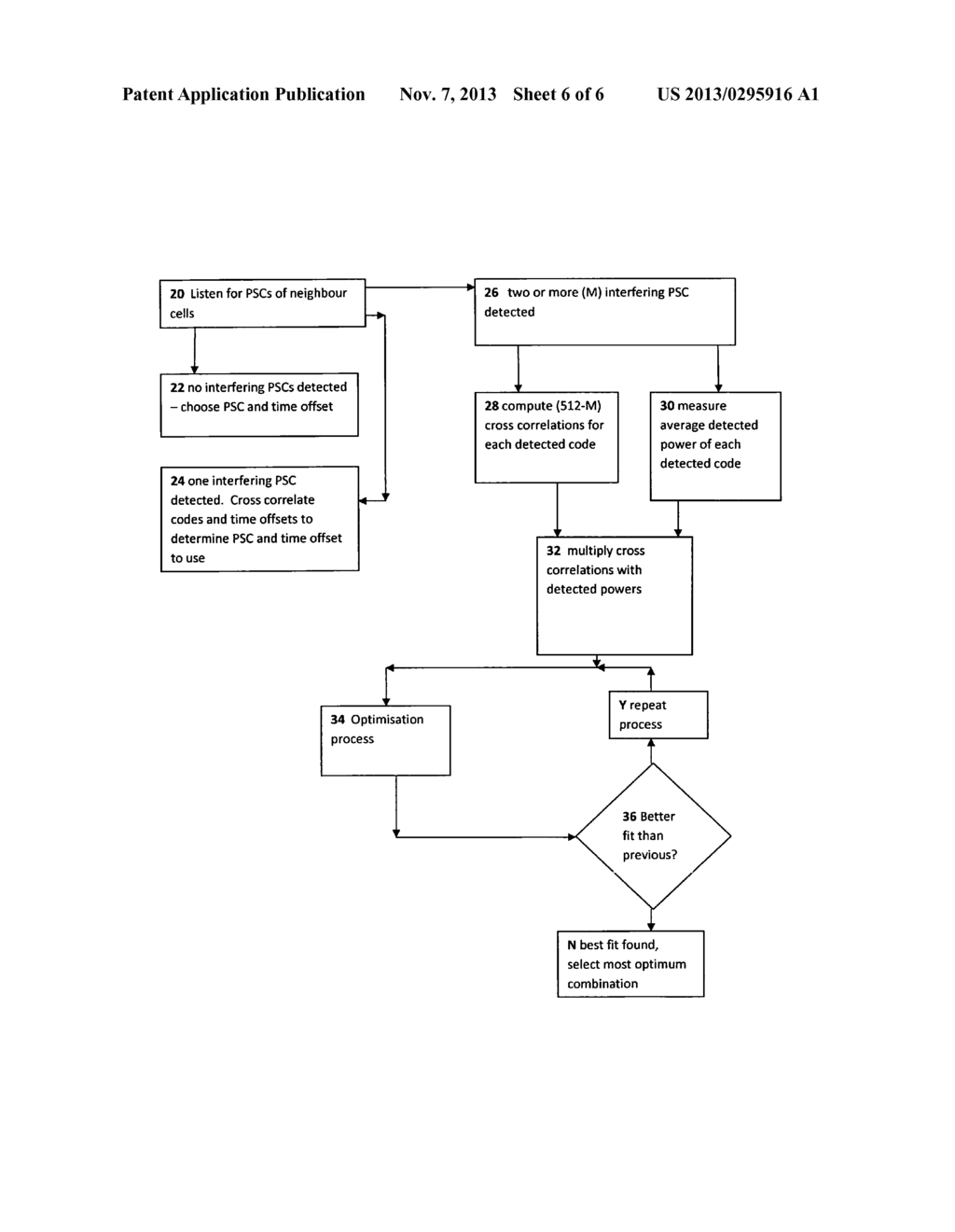 REDUCTION OF INTERFERENCE IN MOBILE TELECOMMUNICATIONS SYSTEMS - diagram, schematic, and image 07