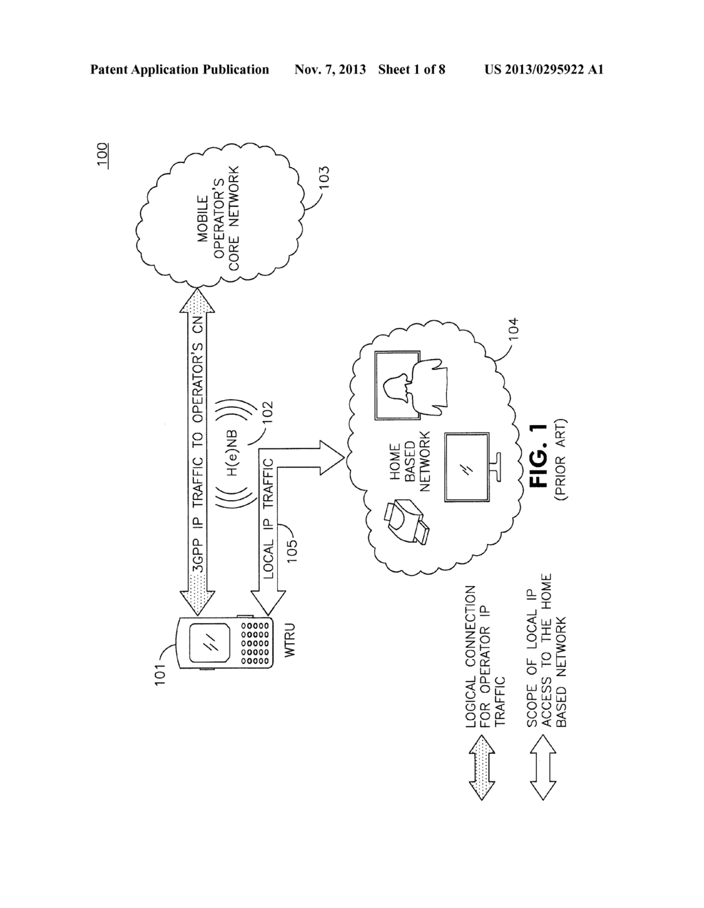 METHOD AND APPARATUS FOR LOCAL CALL ROUTING FOR HOME EVOLVED NODE-B - diagram, schematic, and image 02