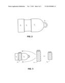 TRAINING DEVICE FOR IMPROVING A TENNIS PLAYERS SWING diagram and image