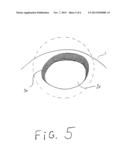 FLEXIBLE HOLE BALL WITH ANGLED HOLE WALLS diagram and image