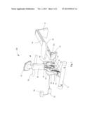 Exercise rowing machine with power generation diagram and image