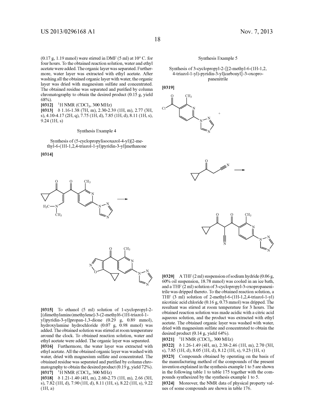 HERBICIDE TRIAZOLYLPYRIDINE KETONES - diagram, schematic, and image 19