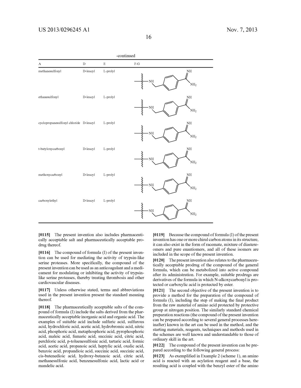 PROLINAMIADE DERIVATIVES AS THROMBIN INHIBITOR, PREPRARATION METHOD AND     APPLICATION THEREOF - diagram, schematic, and image 17