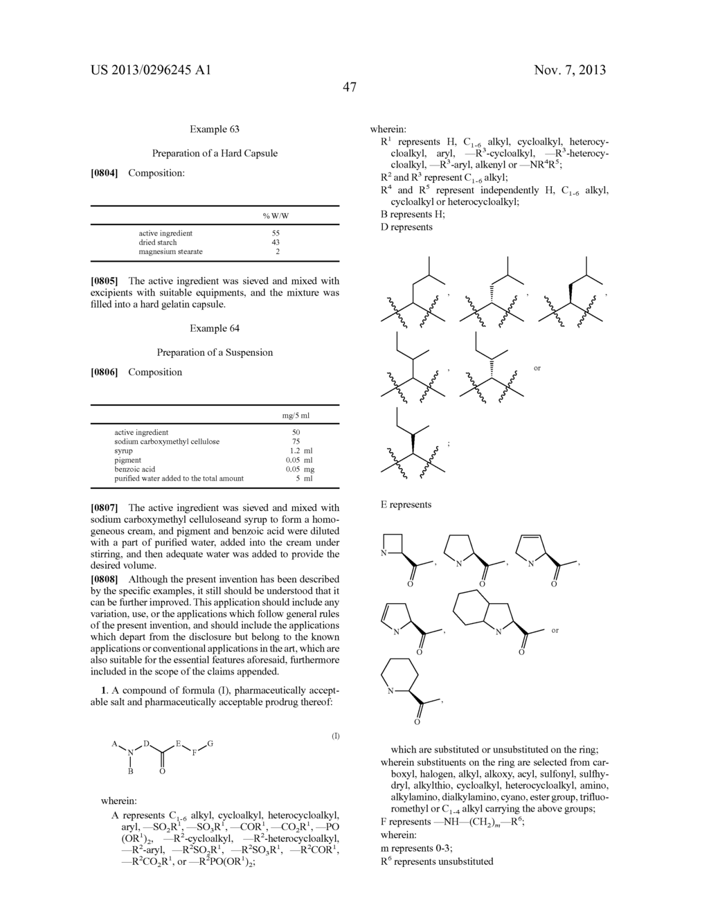 PROLINAMIADE DERIVATIVES AS THROMBIN INHIBITOR, PREPRARATION METHOD AND     APPLICATION THEREOF - diagram, schematic, and image 48