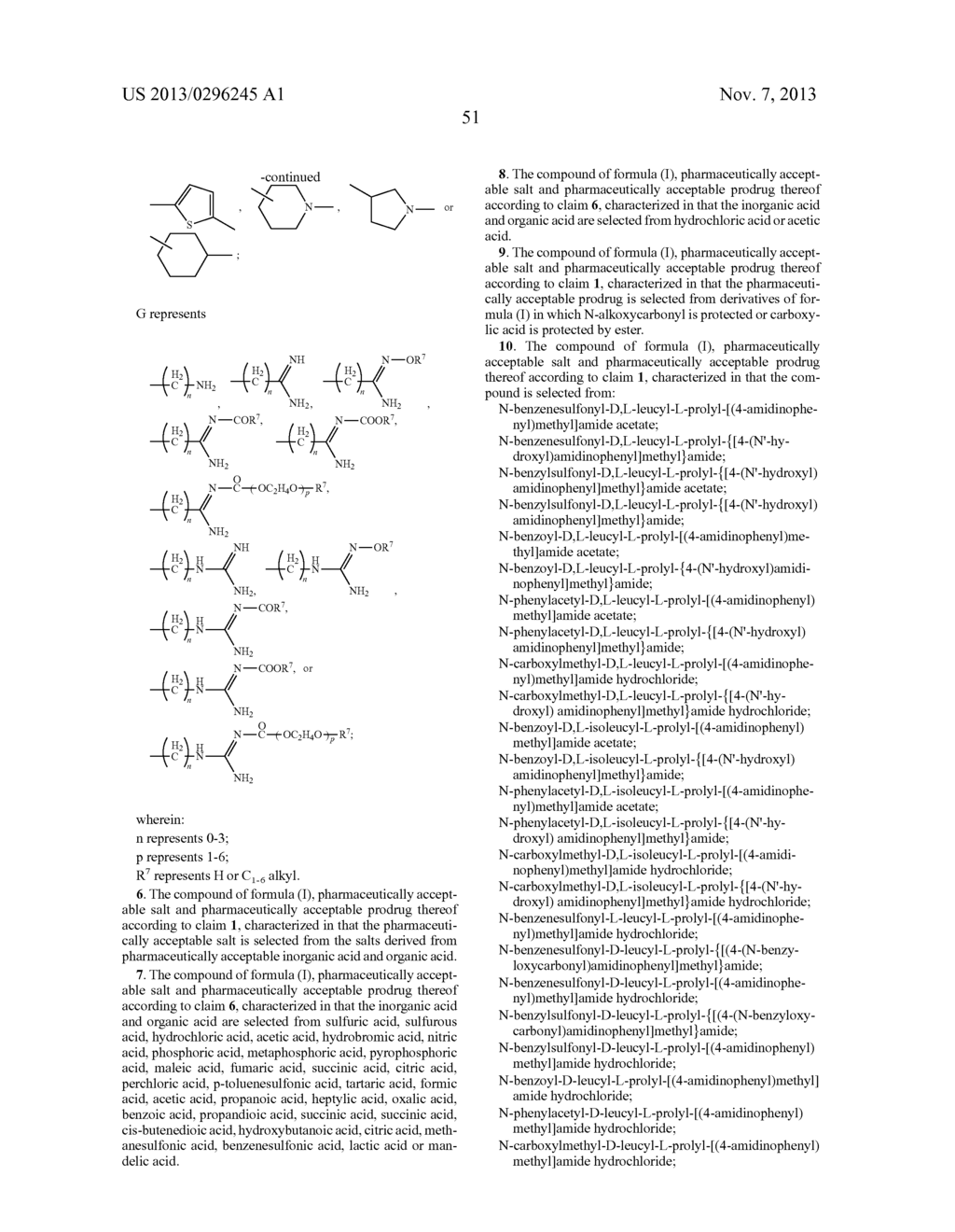 PROLINAMIADE DERIVATIVES AS THROMBIN INHIBITOR, PREPRARATION METHOD AND     APPLICATION THEREOF - diagram, schematic, and image 52