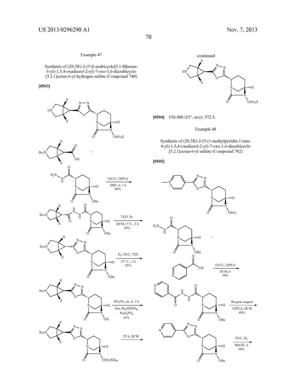 1,3,4-OXADIAZOLE AND 1,3,4-THIADIAZOLE BETA-LACTAMASE INHIBITORS - diagram, schematic, and image 102