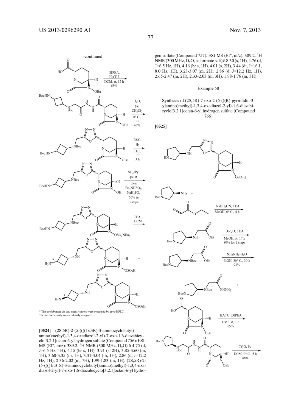 1,3,4-OXADIAZOLE AND 1,3,4-THIADIAZOLE BETA-LACTAMASE INHIBITORS - diagram, schematic, and image 109