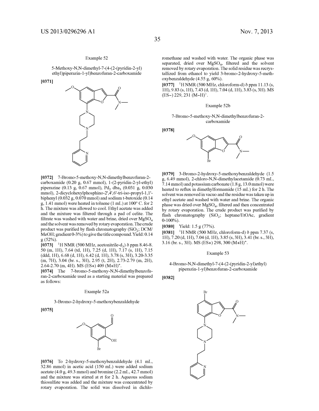 2-Carboxamide-7-Piperazinyl-Benzofuran Derivatives - diagram, schematic, and image 36