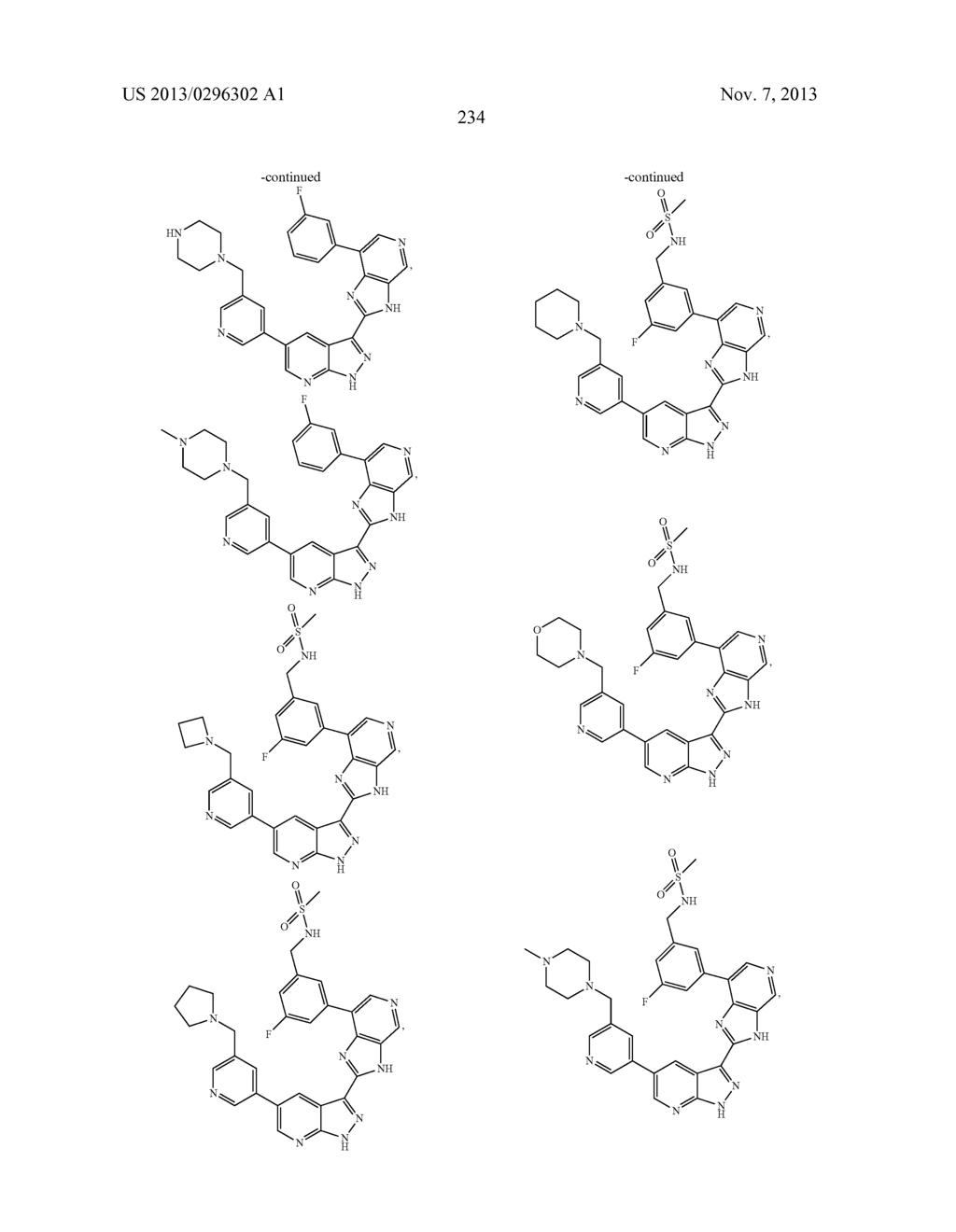 1H-PYRAZOLO[3,4-B]PYRIDINES AND THERAPEUTIC USES THEREOF - diagram, schematic, and image 235