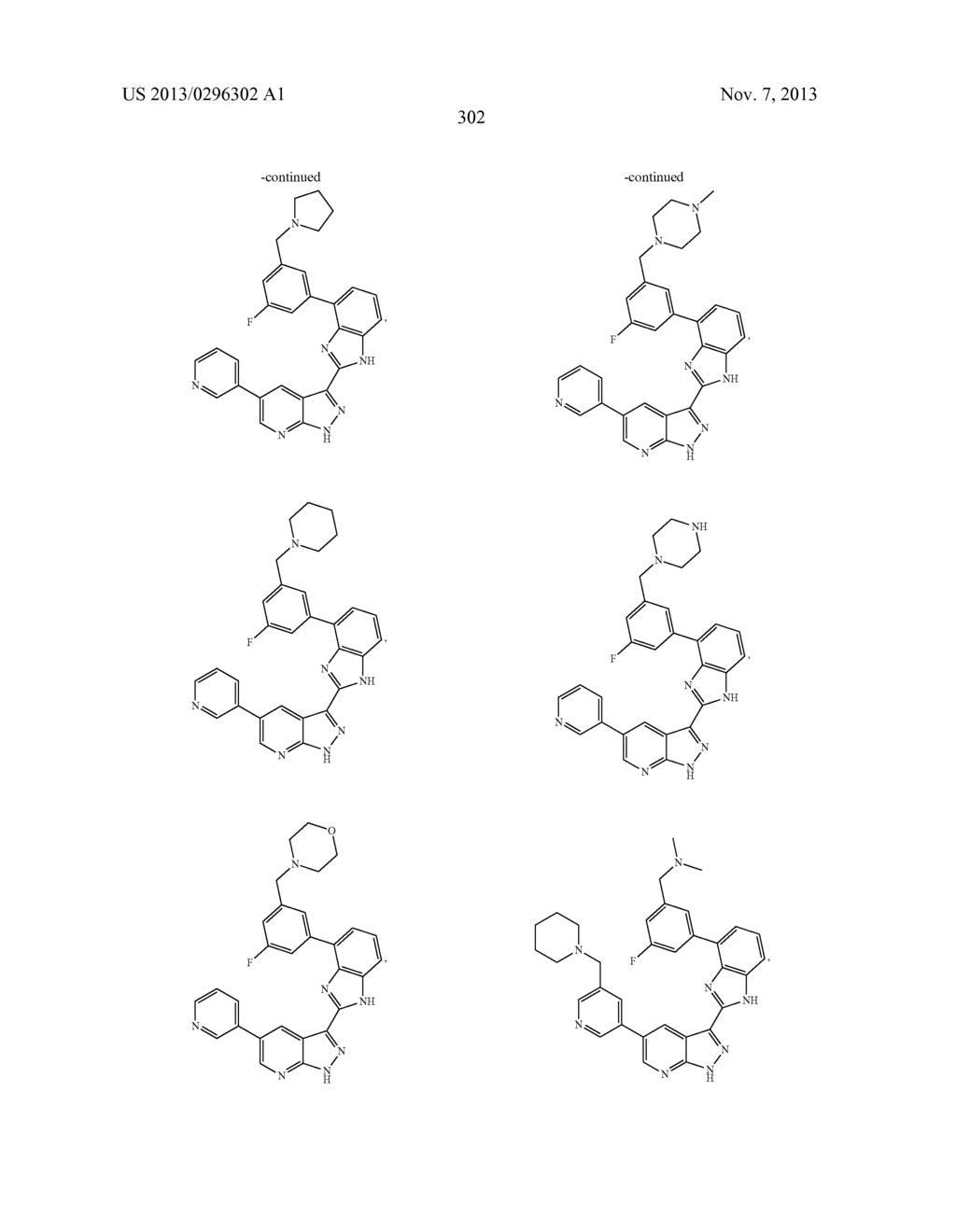 1H-PYRAZOLO[3,4-B]PYRIDINES AND THERAPEUTIC USES THEREOF - diagram, schematic, and image 303