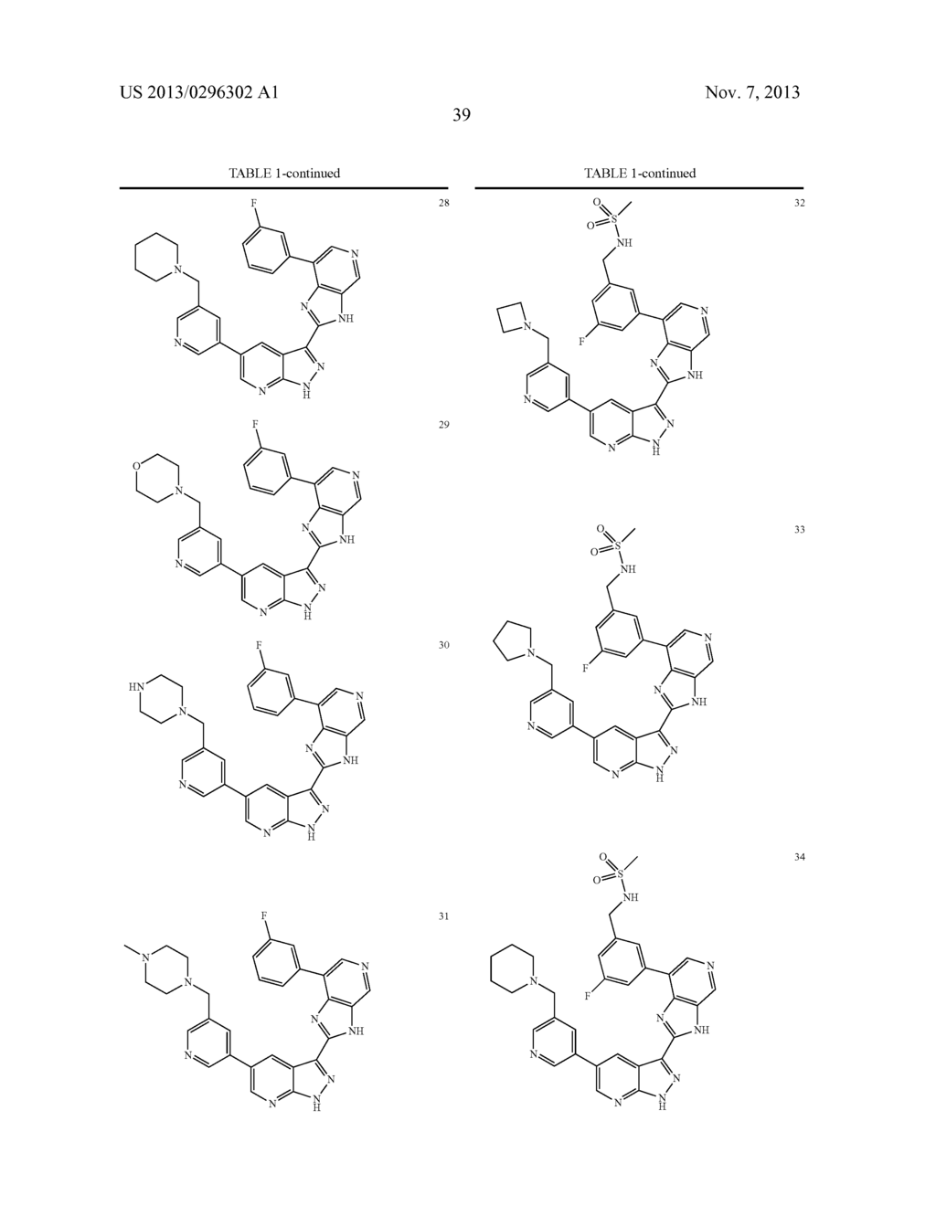 1H-PYRAZOLO[3,4-B]PYRIDINES AND THERAPEUTIC USES THEREOF - diagram, schematic, and image 40