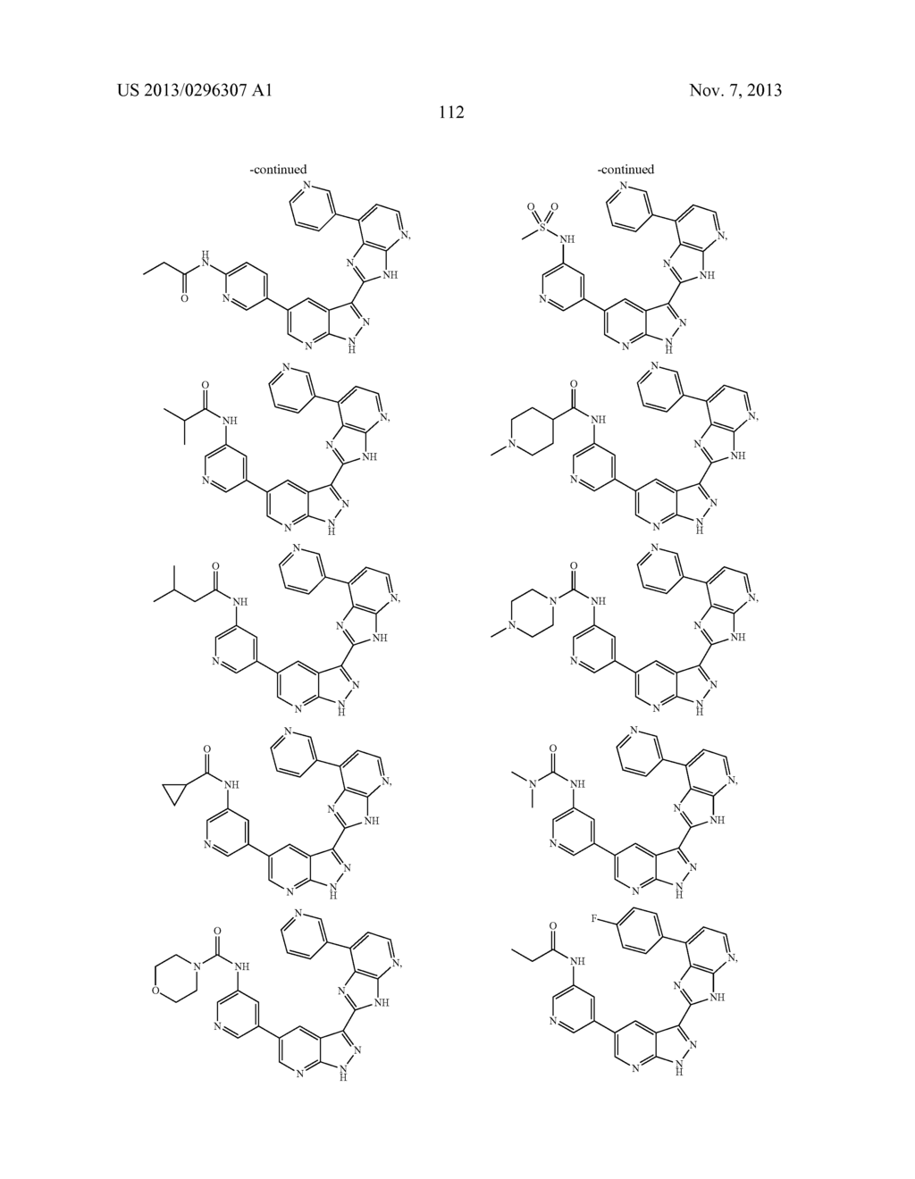 1H-PYRAZOLO[3,4-B]PYRIDINES AND THERAPEUTIC USES THEREOF - diagram, schematic, and image 113