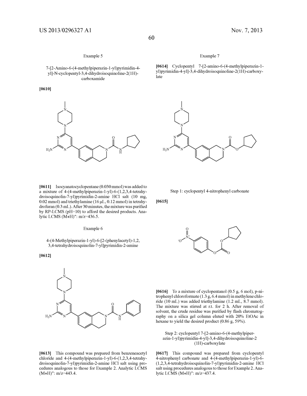 SUBSTITUTED HETEROCYLIC COMPOUNDS - diagram, schematic, and image 61