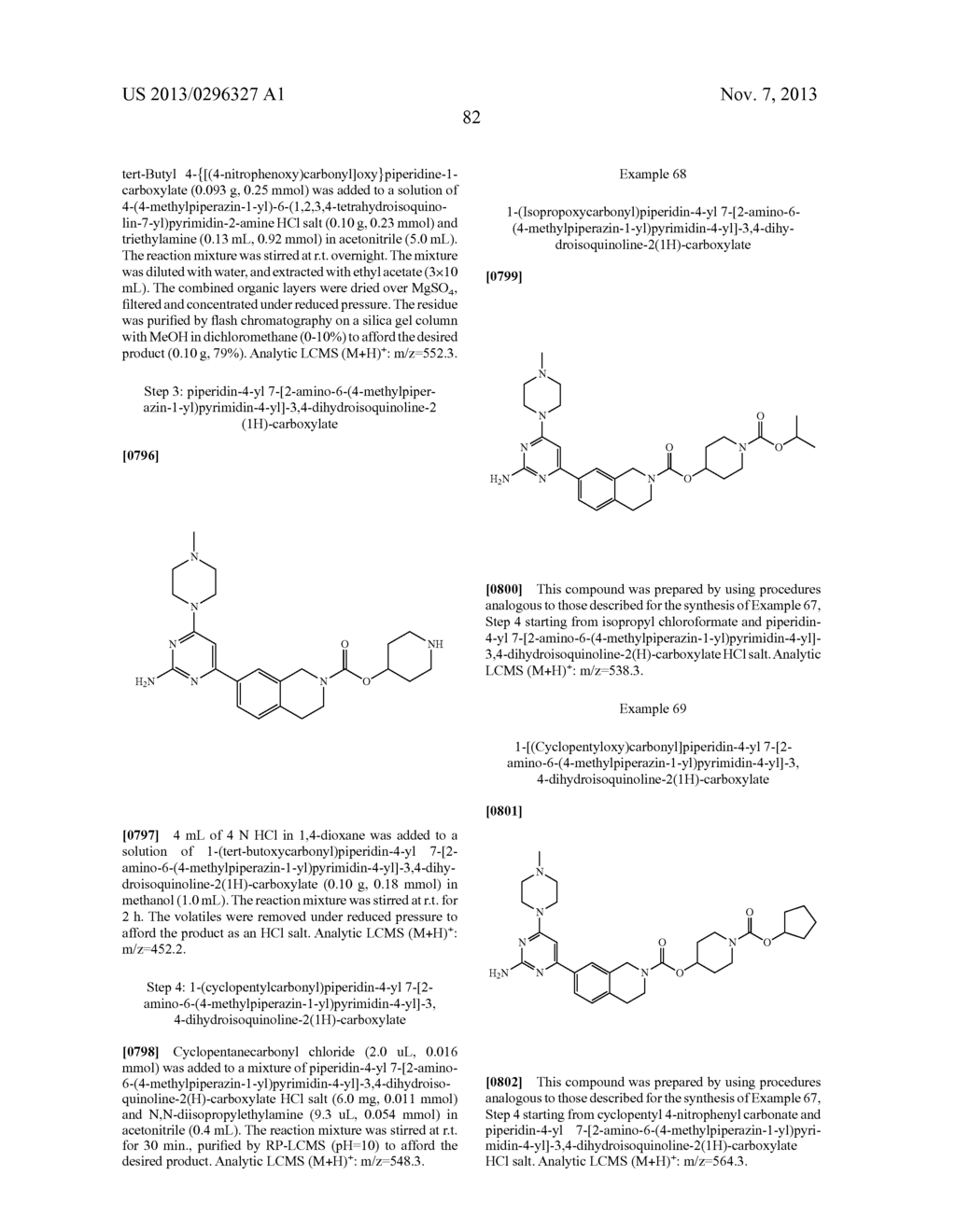 SUBSTITUTED HETEROCYLIC COMPOUNDS - diagram, schematic, and image 83