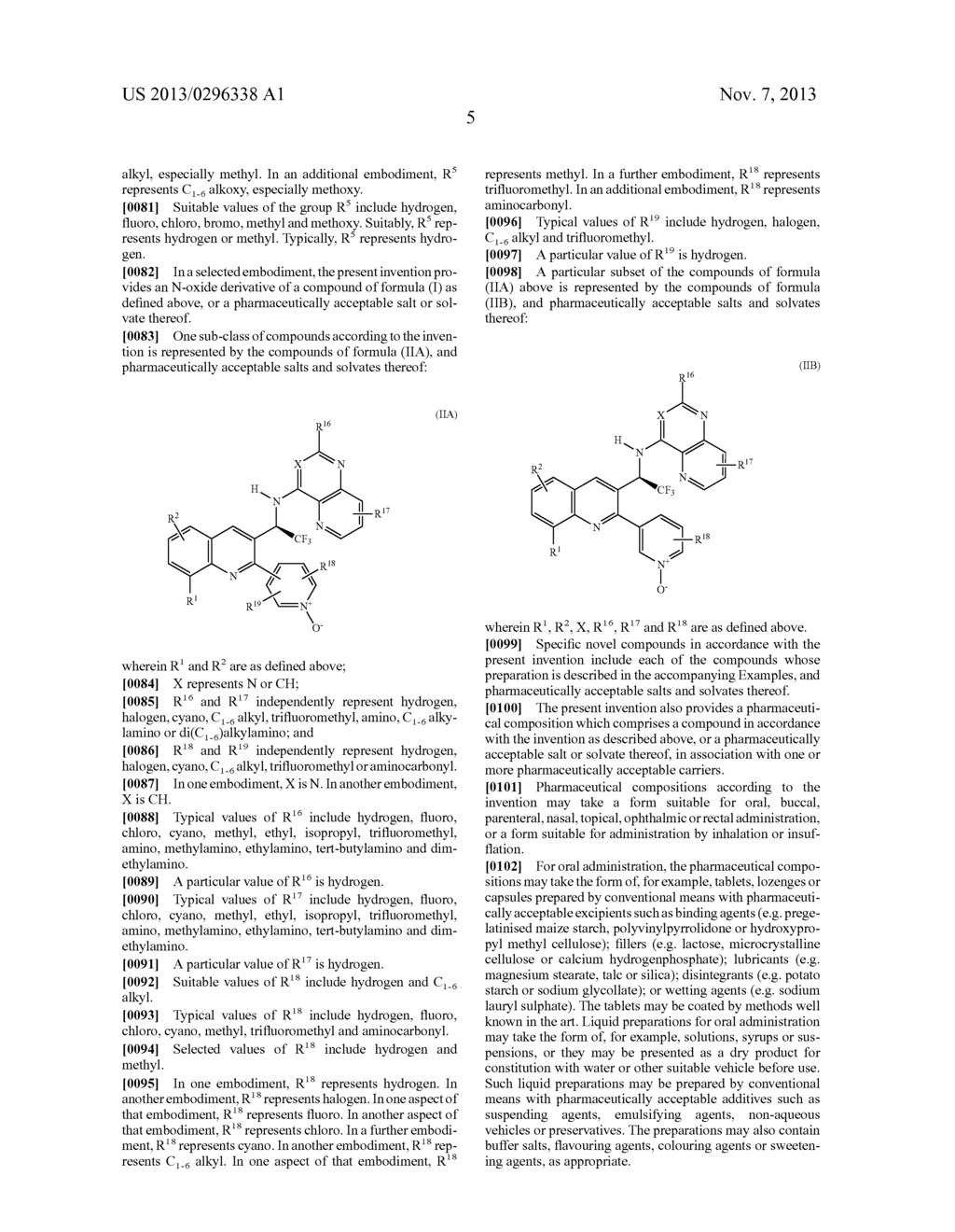 Quinoline and Quinoxaline Derivatives as Kinase Inhibitors - diagram, schematic, and image 06