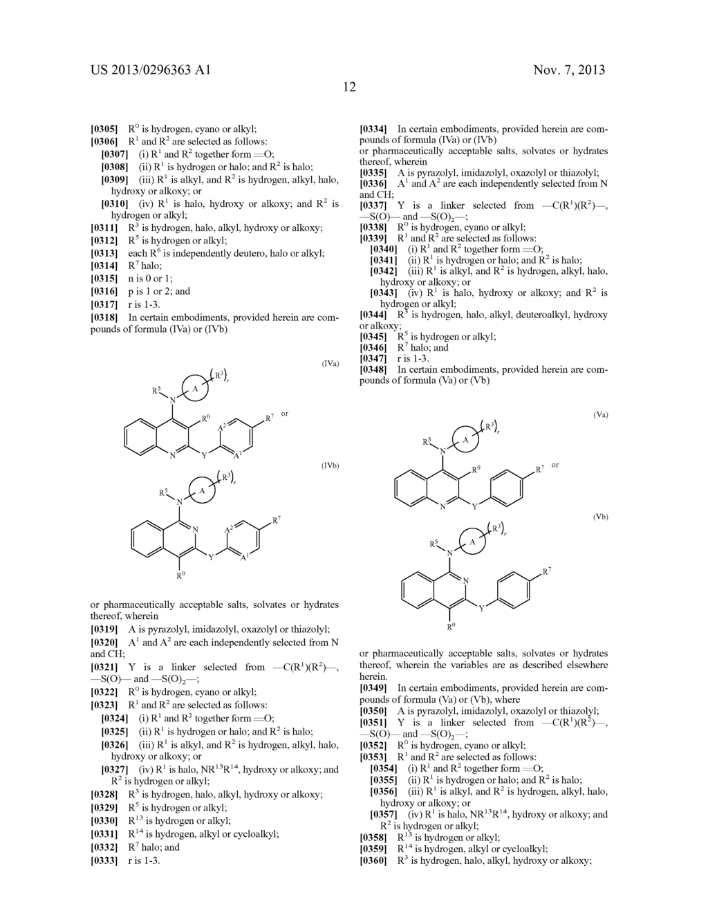 QUINOLINE AND ISOQUINOLINE DERIVATIVES FOR USE AS JAK MODULATORS - diagram, schematic, and image 13