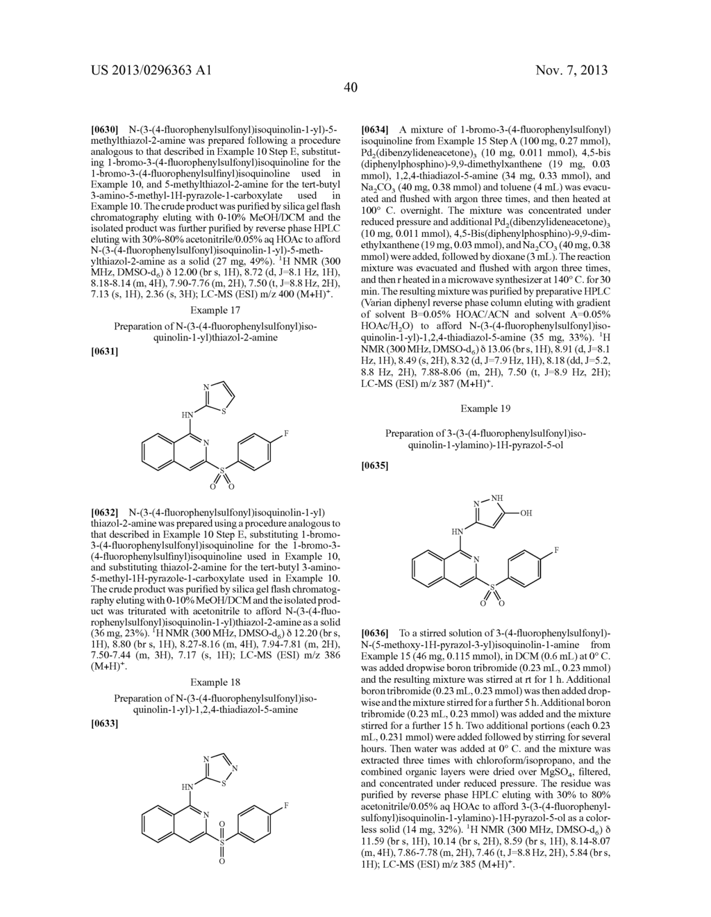 QUINOLINE AND ISOQUINOLINE DERIVATIVES FOR USE AS JAK MODULATORS - diagram, schematic, and image 41